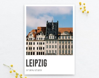 Leipzig postcard
