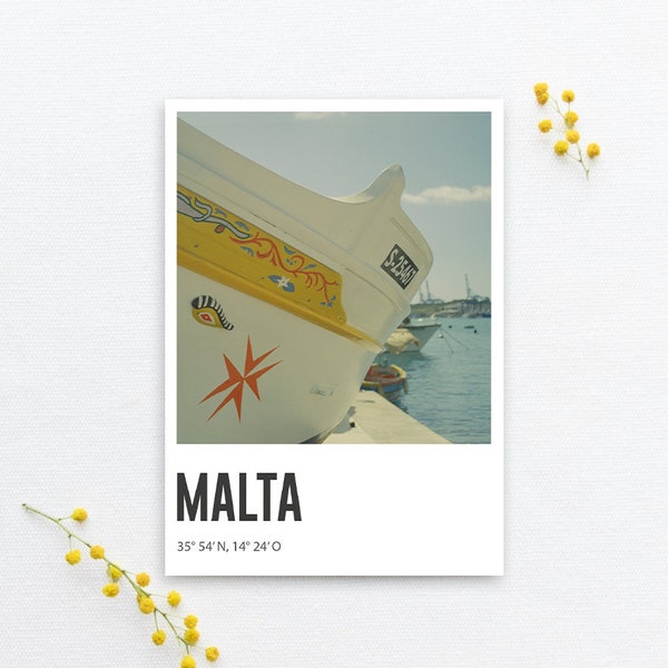 Malta Postkarte