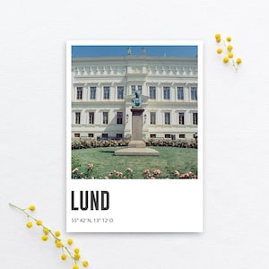 Carte postale de Lund