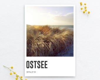Baltic Sea postcard