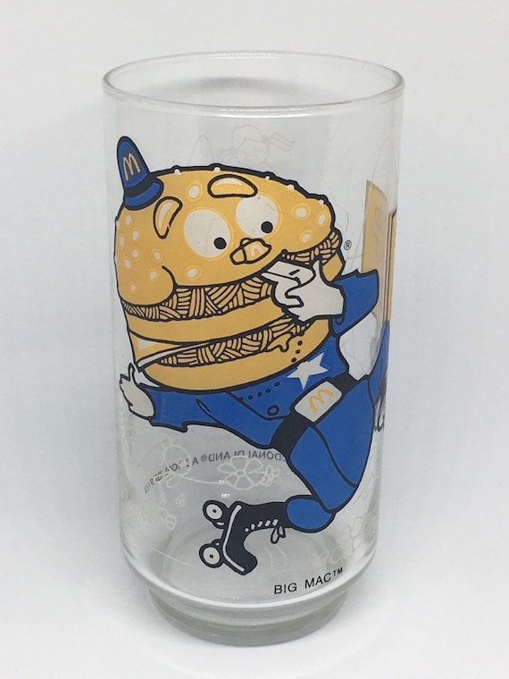 Vintage McDonalds RARE Vintage 1977 Collector/'s Series /"Big Mac/" Drinking Glass