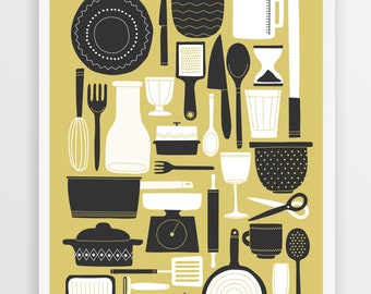 Kitchen poster | Etsy