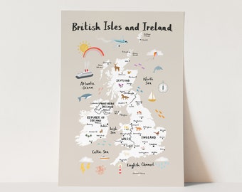 the perfect baby or kids birthday gift nursery wall art United State of America print nursery poster wall decor modern art print