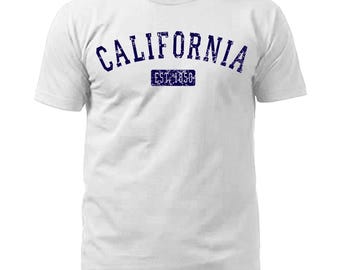 State of California CA Est.1850 Vintage Pride Script T-Shirt