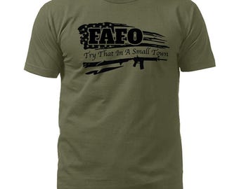 Trump FAFO Men's T-shirt