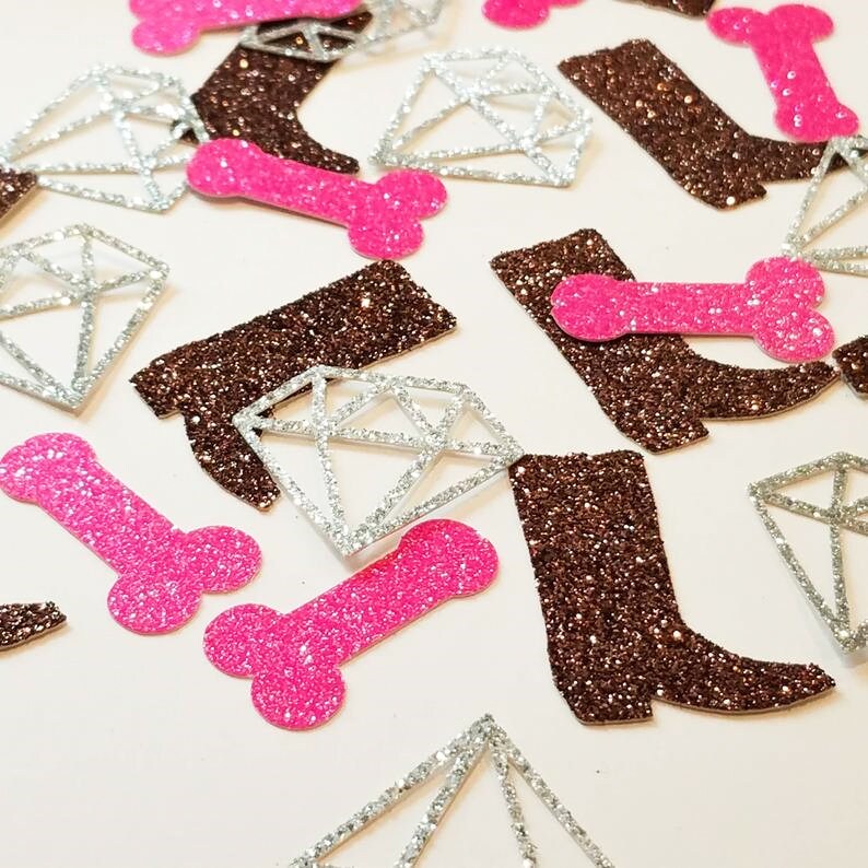 Boot Confetti, Nashville Bachelorette Confetti, Bachelorette Party, P…