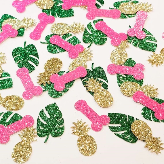 Pineapple Confetti Penis Confetti Bachelorette Confetti - Etsy