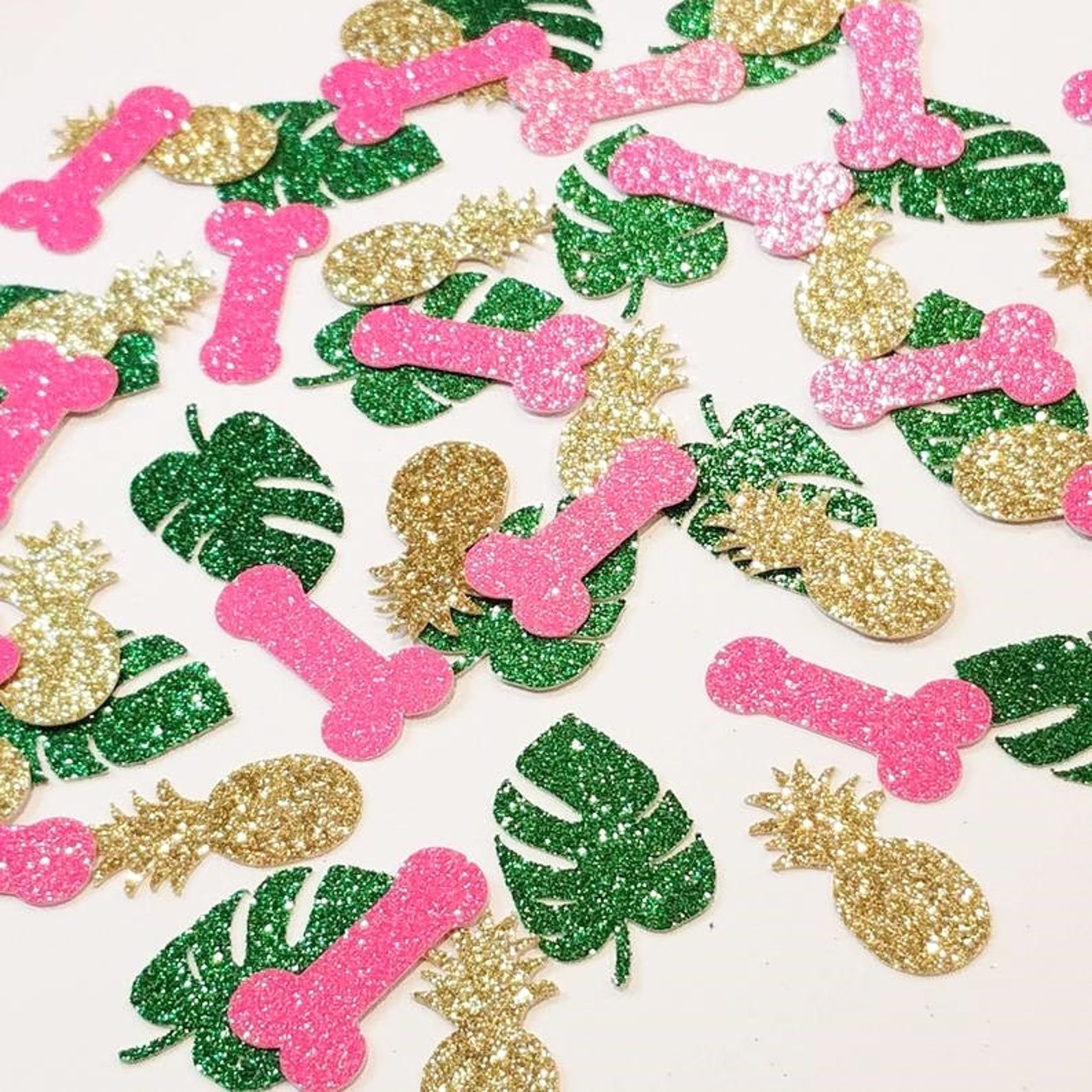 Pineapple Confetti Penis Confetti Bachelorette Confetti - Etsy