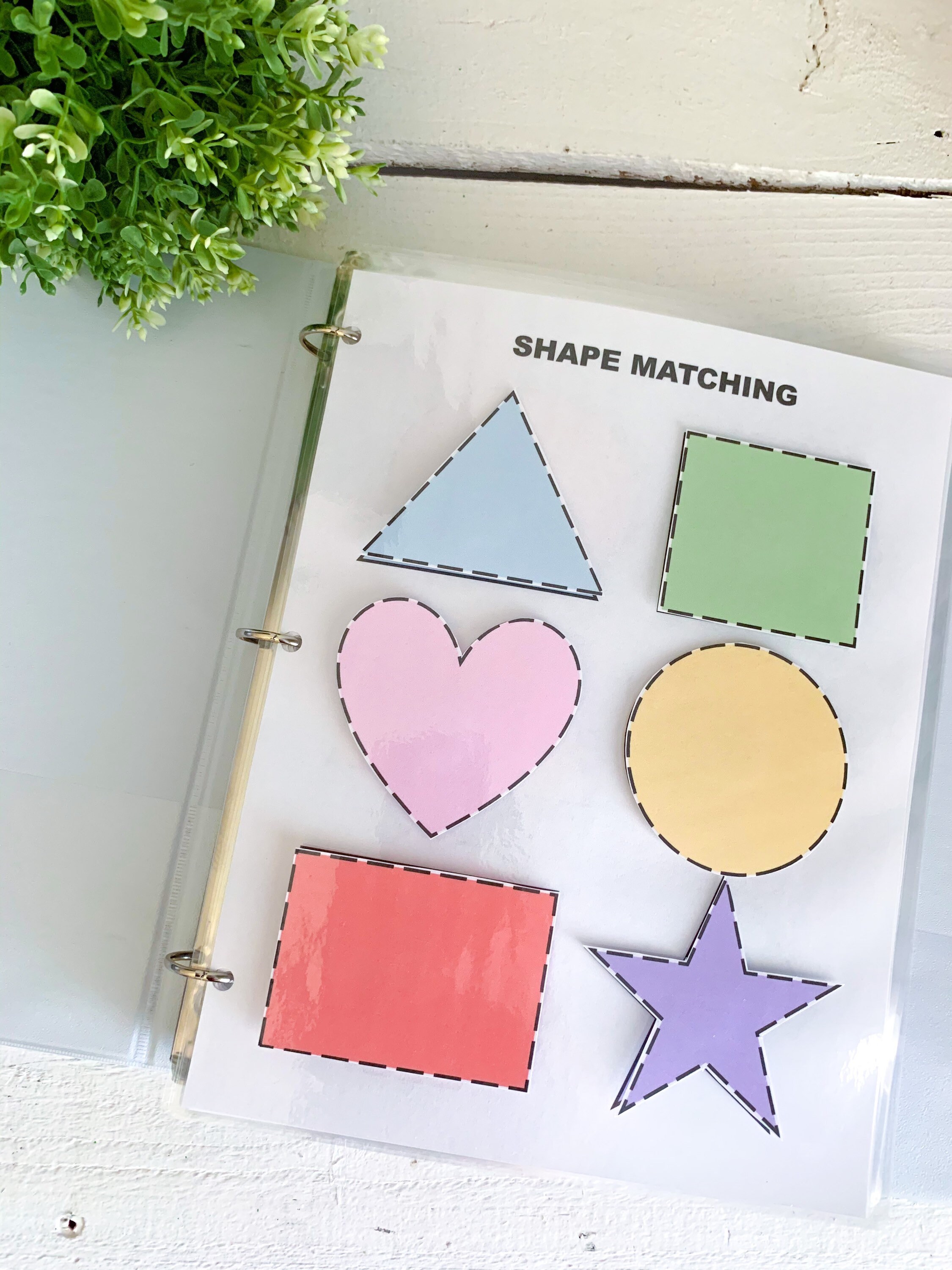 PRESCHOOL & TODDLER Learning Binder PASTEL Version - Etsy