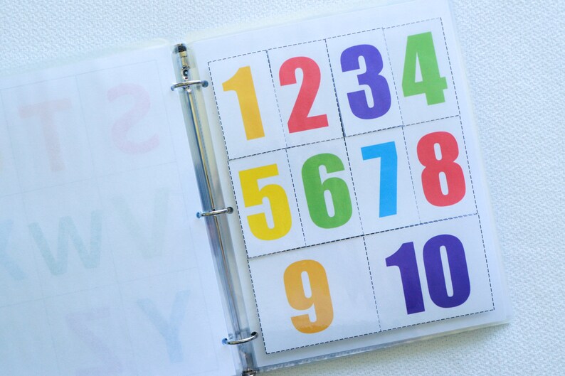 PRESCHOOL & TODDLER Learning Binder PRINTABLE Version Etsy