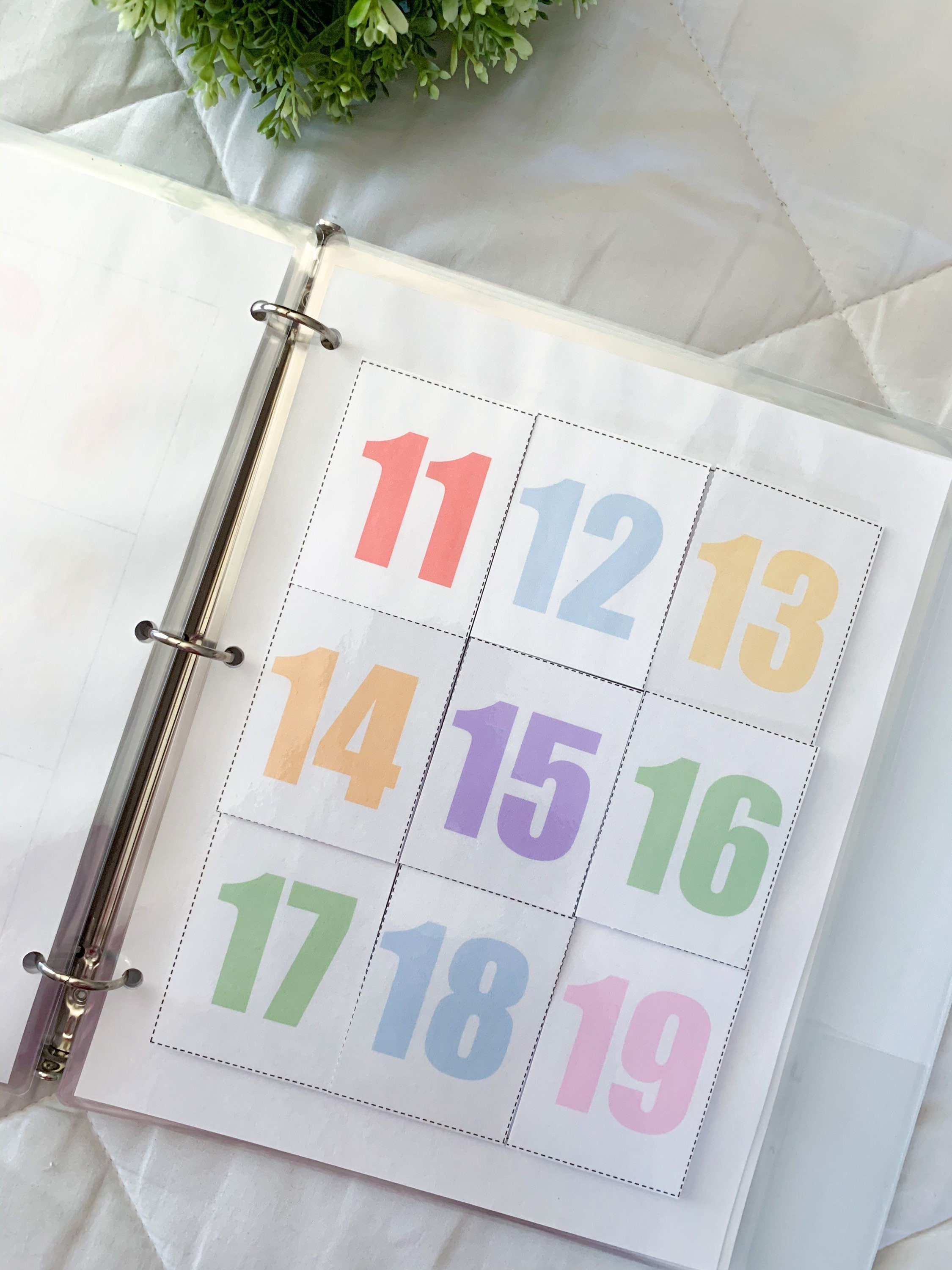 PRESCHOOL & TODDLER Learning Binder PASTEL Version - Etsy