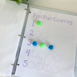 PRESCHOOL & TODDLER Learning Binder PASTEL Version - Etsy