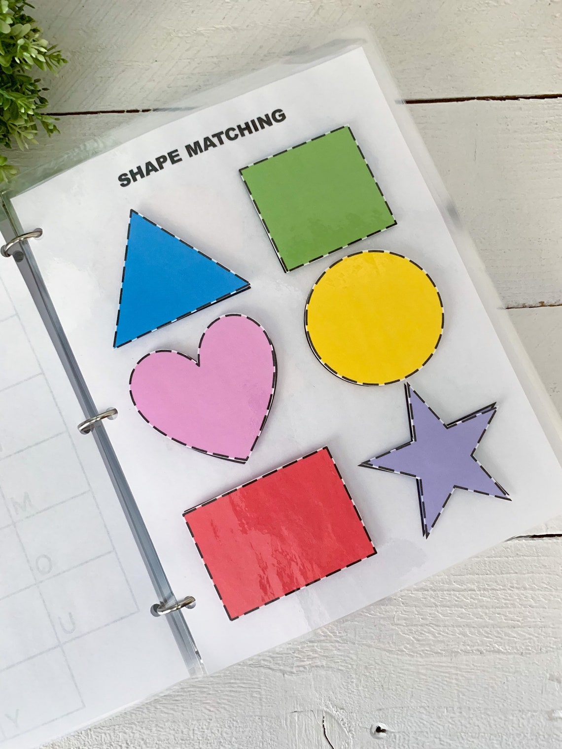 PRESCHOOL & TODDLER Learning Binder with Personalized Name Etsy