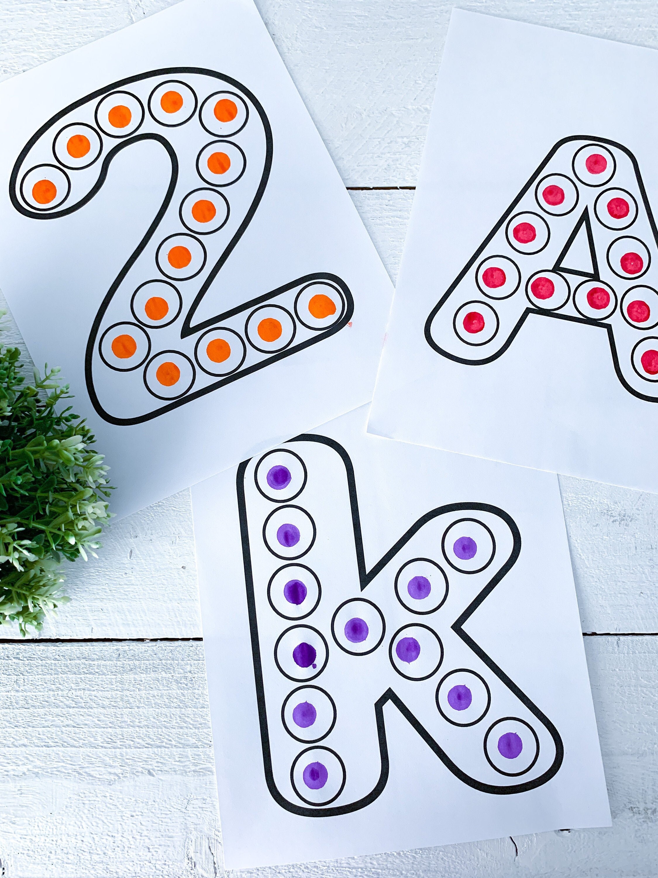 Abc Do A Dot Printables
