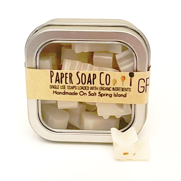 Mini helicopter soap travel set - pilot gift - pocket soap