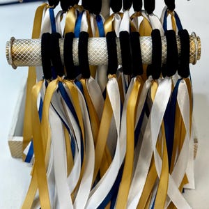 Hair tie Ribbons, Team Hair Streamers, Team Spirit Ribbons, Hair Ribbons, Softball Ribbons, Soccer Ribbons, Volleyball Hair Ties