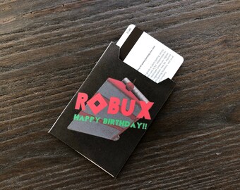 Roblox Gift Card Etsy - robux turkish gift cards