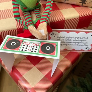 Elf Sized DJ Booth imprimable pour Noël