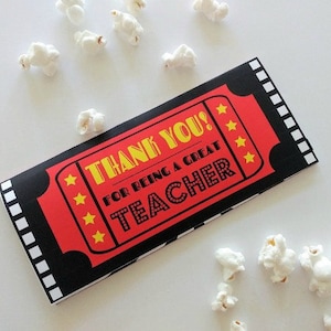 ありがとう先生映画チケット印刷用封筒