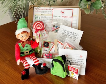 Teacher Classroom Elf Kit: 12 Days of Christmas Activities