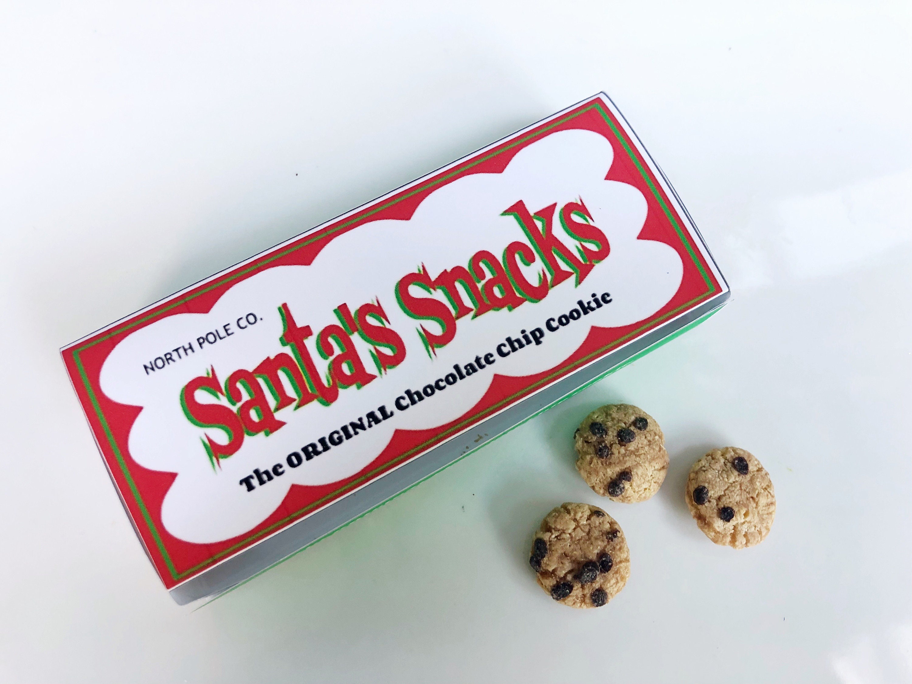 Elf Cookie Box Printable - Etsy
