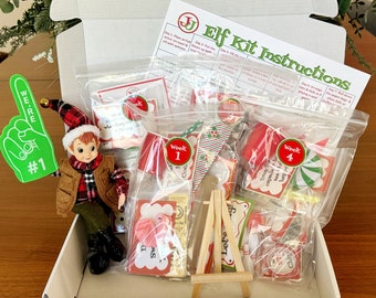 Elf Activity Kit: Letters, Props & Easel