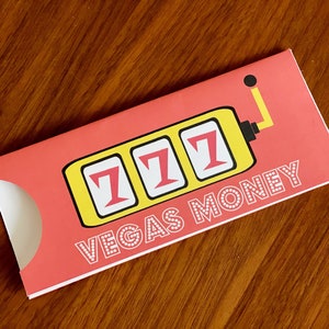 Porta-moedas engraçado de Las Vegas - download para impressão - presente de bacharelado / despedida de solteira / 21º aniversário