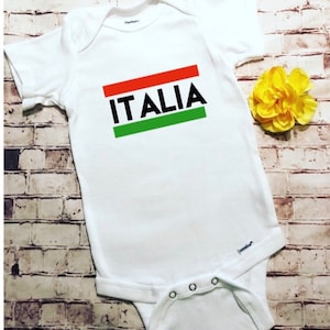 Italy Italia world cup soccer baby onesie top mundial