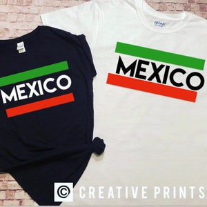 Mexico world cup soccer game time T shirt mundial personalized