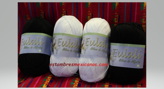 Omega Eulali Egyptian Cotton Yarn Hilaza de Algodon 100gr Skein