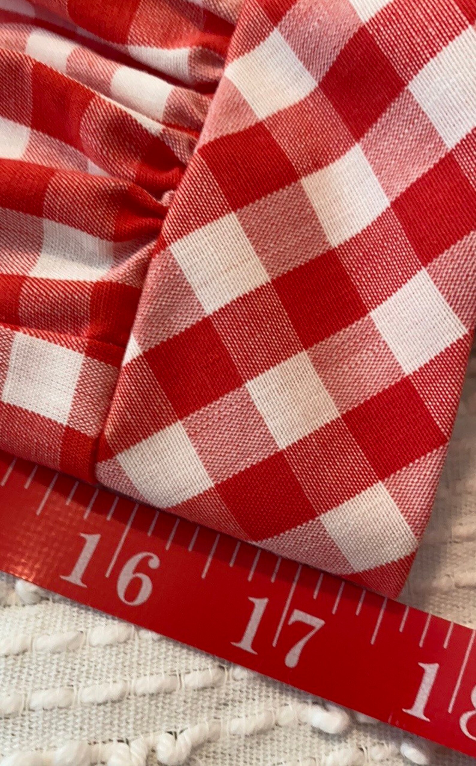 Red Buffalo Check Buffalo Plaid Handmade Jacket With Antique Buttons ...