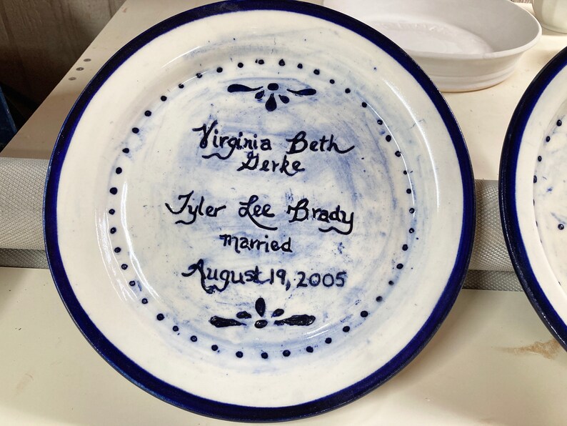 Commemorative Plates, Custom Made for Any Memory or Occassion. 10 X 10