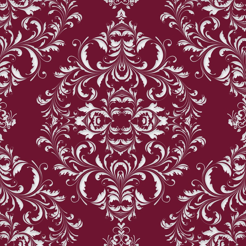 Maroon Scrapbook Paper Origami Paper Wrapping Paper Printable Etsy