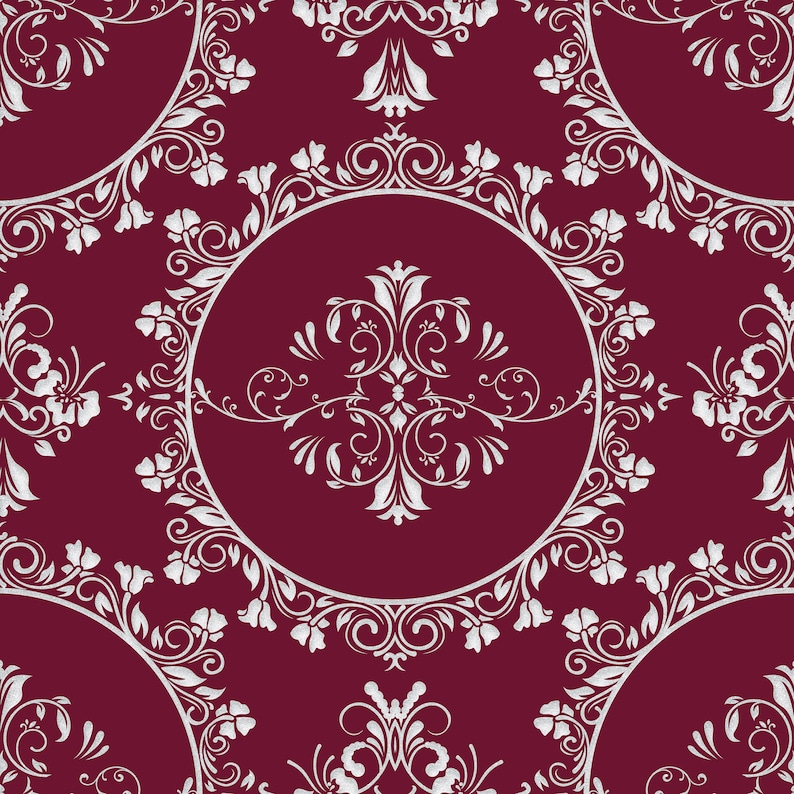 Maroon Scrapbook Paper Origami Paper Wrapping Paper Printable Etsy