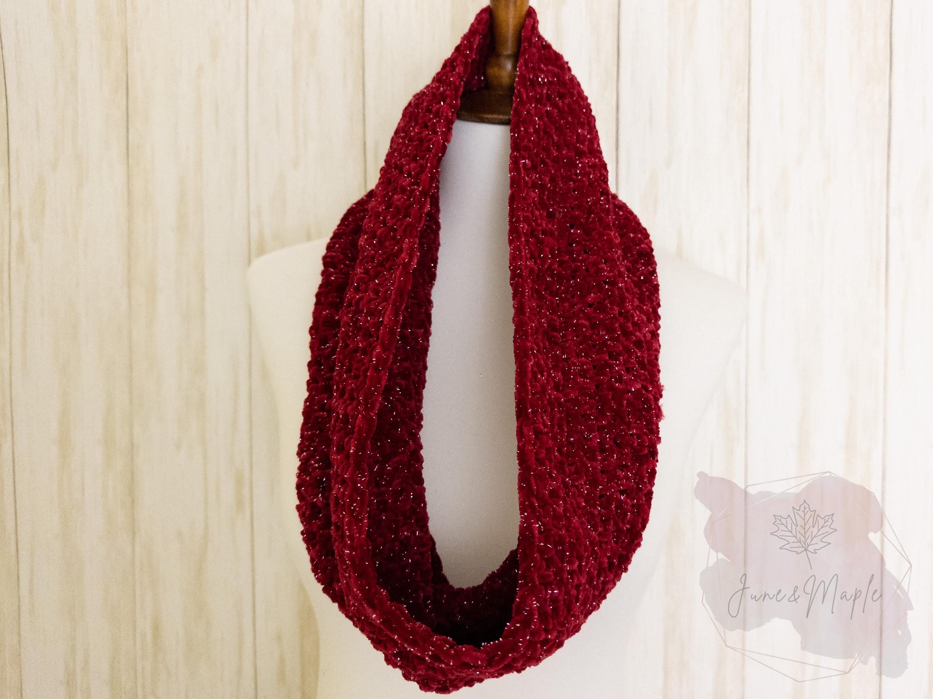 Velvet Triangle Scarf - Etsy