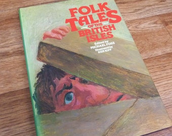 Folk Tales of the British Isles Vintage 1977 Hardback Book Illustrated Very good Condition