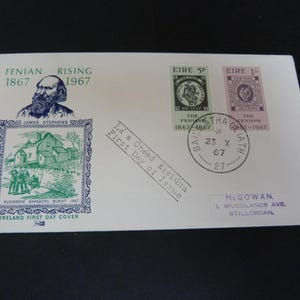 Ireland 1967 Fenian Rising Centenary First Day Cover Eire