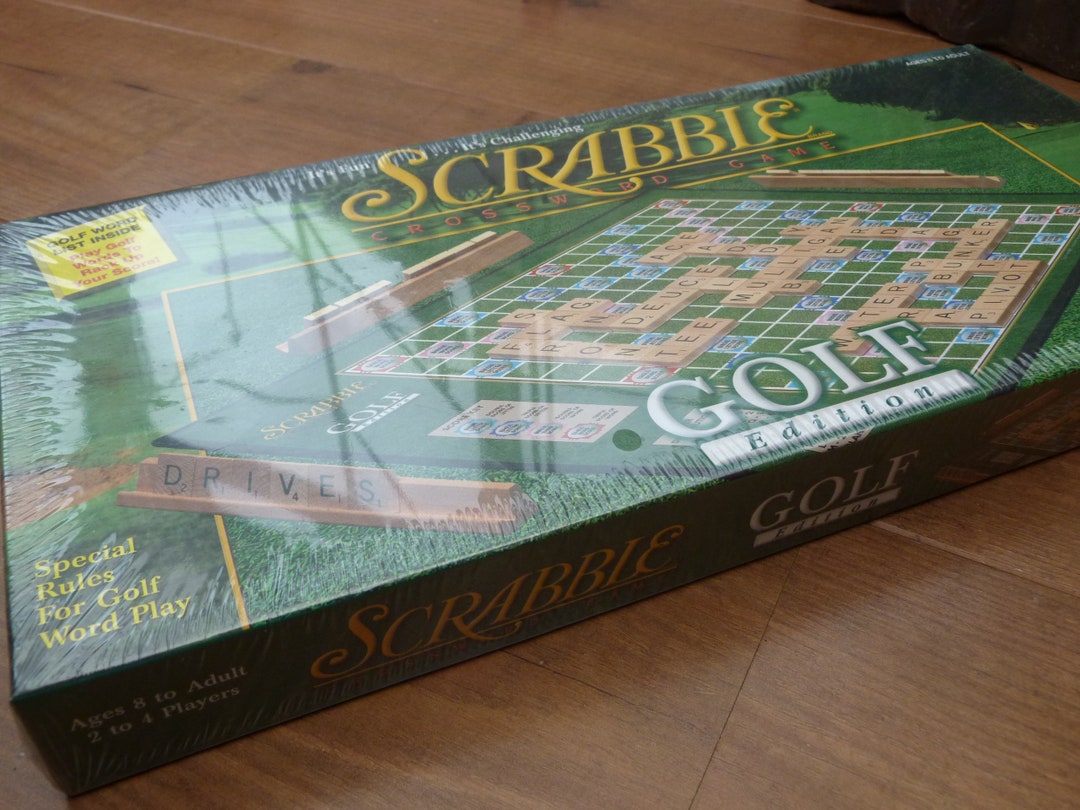 Scrabble Golf Edition, SEALED Original Game Prefect for Golf and