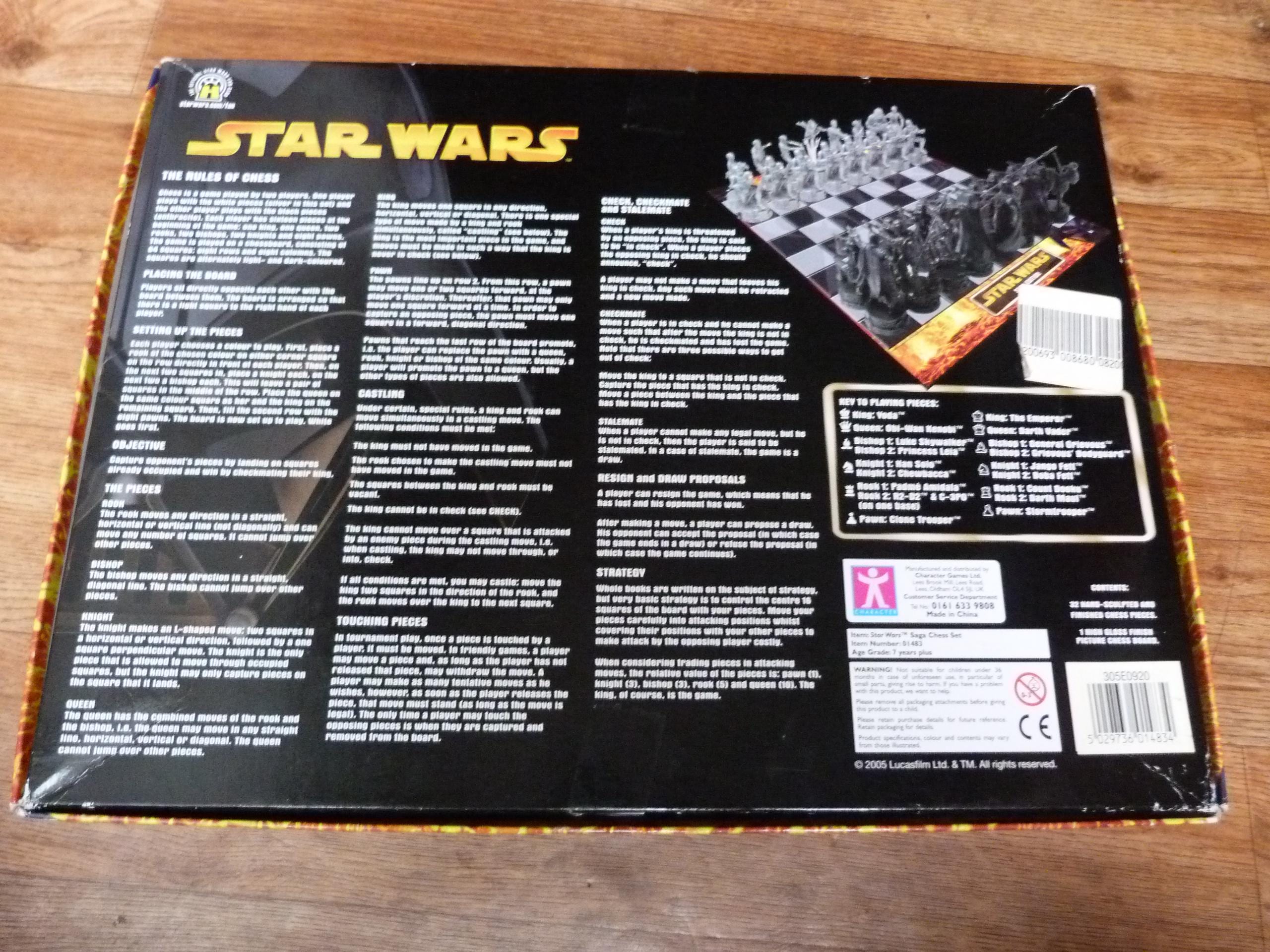 ヴィンテージ スターウォーズ サーガエディション 3Dチェスセット 
