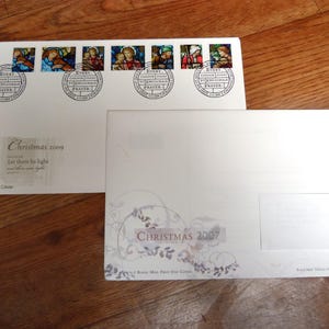 GB 2009 and 2007 Christmas 2 x First Day Covers