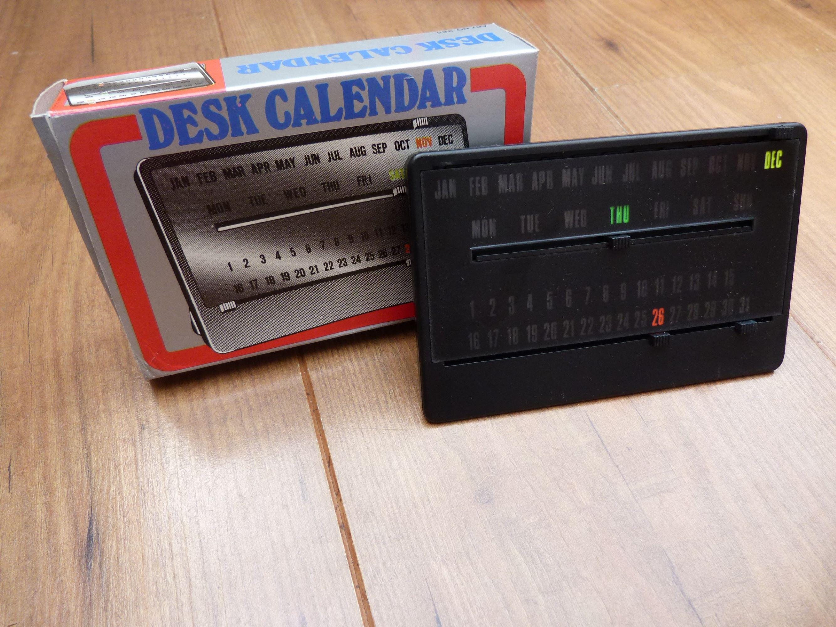 1980s Calendar - Etsy Canada