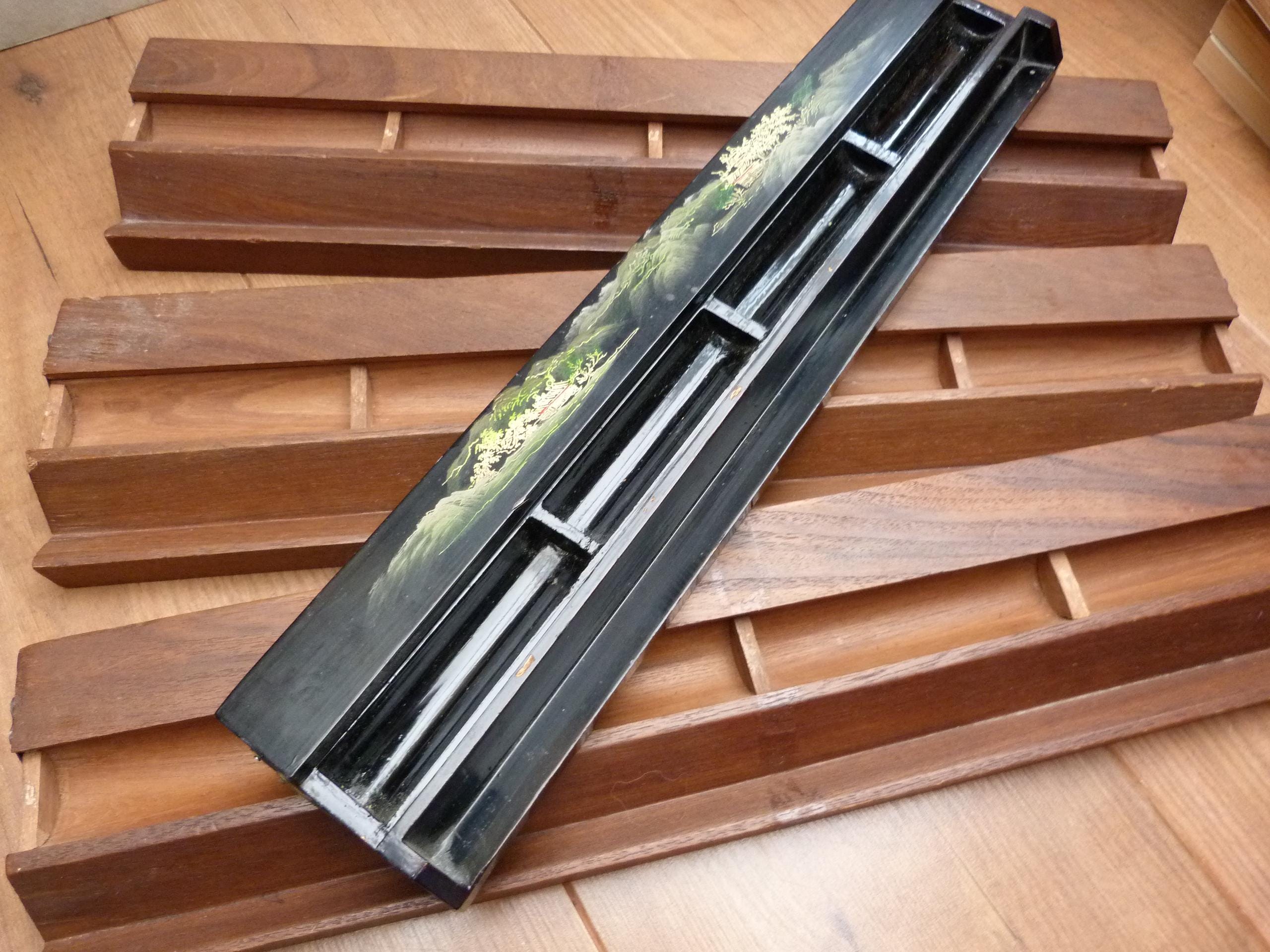 Vintage Mahjong Racks Set of 4 Hold Larger Tiles 18 Inches Long - Etsy