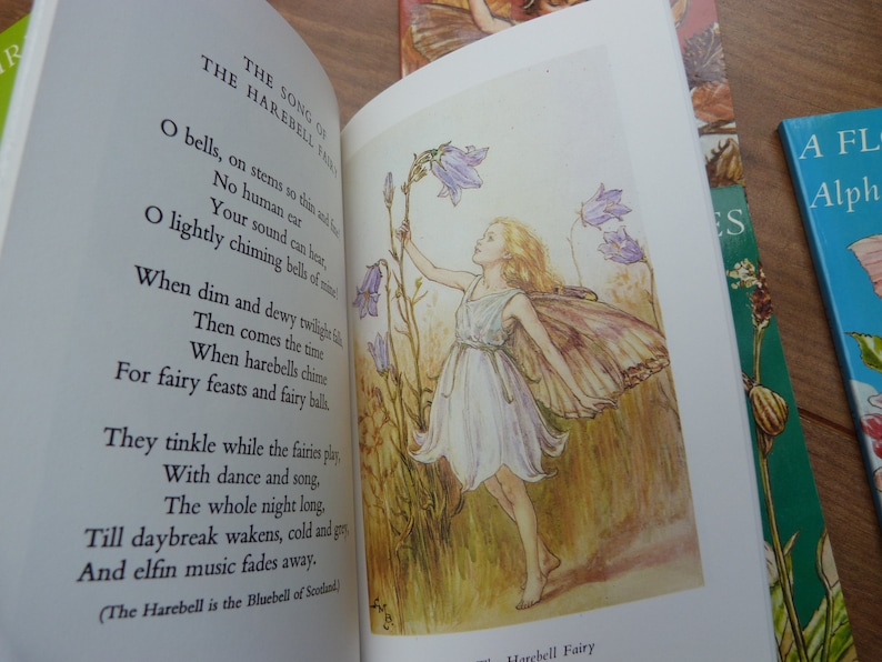 Flower Fairies Collection Slipcase containing Seven Paperback Illustrated books Cicely Mary Barker 7 Book set 1970s Books Immaculate image 6