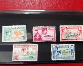 ギルバート＆エリス諸島造幣局切手コレクション 1939年 ジョージ6世