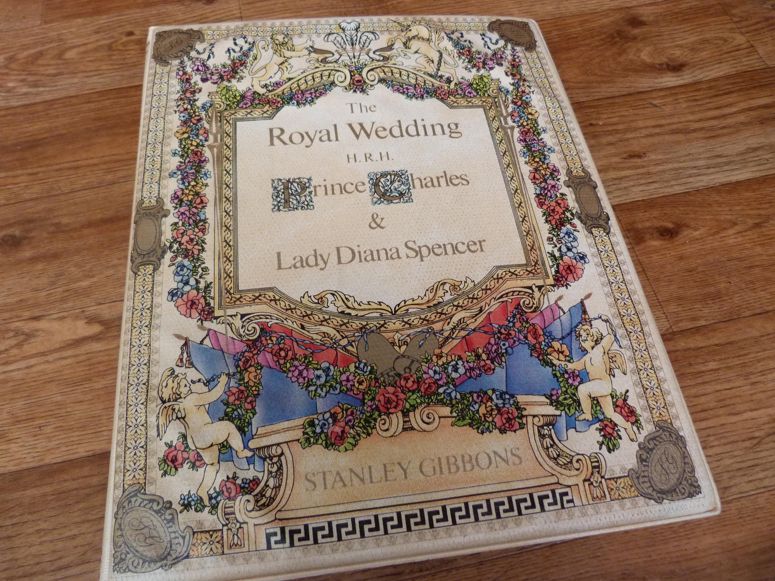 1981年 ロイヤルウェディング 記念切手セット チャールズ王子とダイアナ妃 英国で出会った♪ ヴィンテージ 1981年ロイヤルウェディング