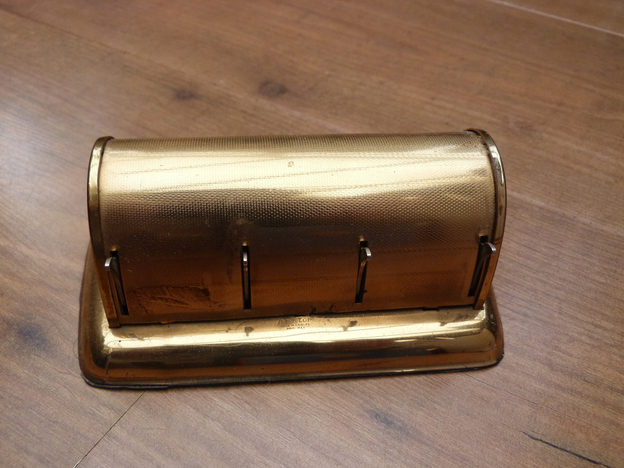 ヴィンテージ ストラットン パーペチュアルカレンダー デスク