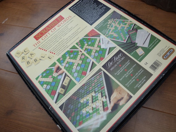 Vintage Deluxe Scrabble Set, With Electronic Timer and Vintage Deluxe Scrabble Set, With Electronic Timer and