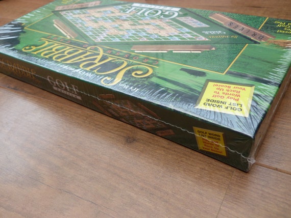 Scrabble Golf Edition, SEALED Original Game Prefect for Golf and