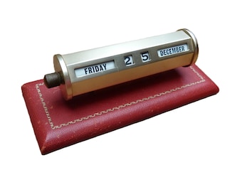 1940〜50's Vintage Push型 デスクカレンダー 1940〜50's Vintage