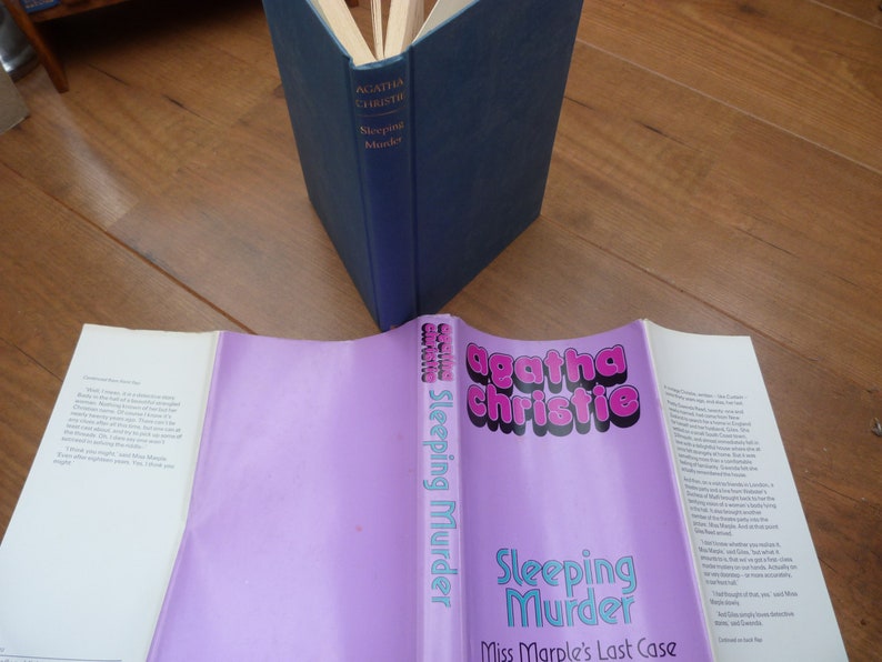 Agatha Christie Sleeping Murder Miss Marple's Last Case 1977 Hardback Edition Book Club Very Good Condition image 5